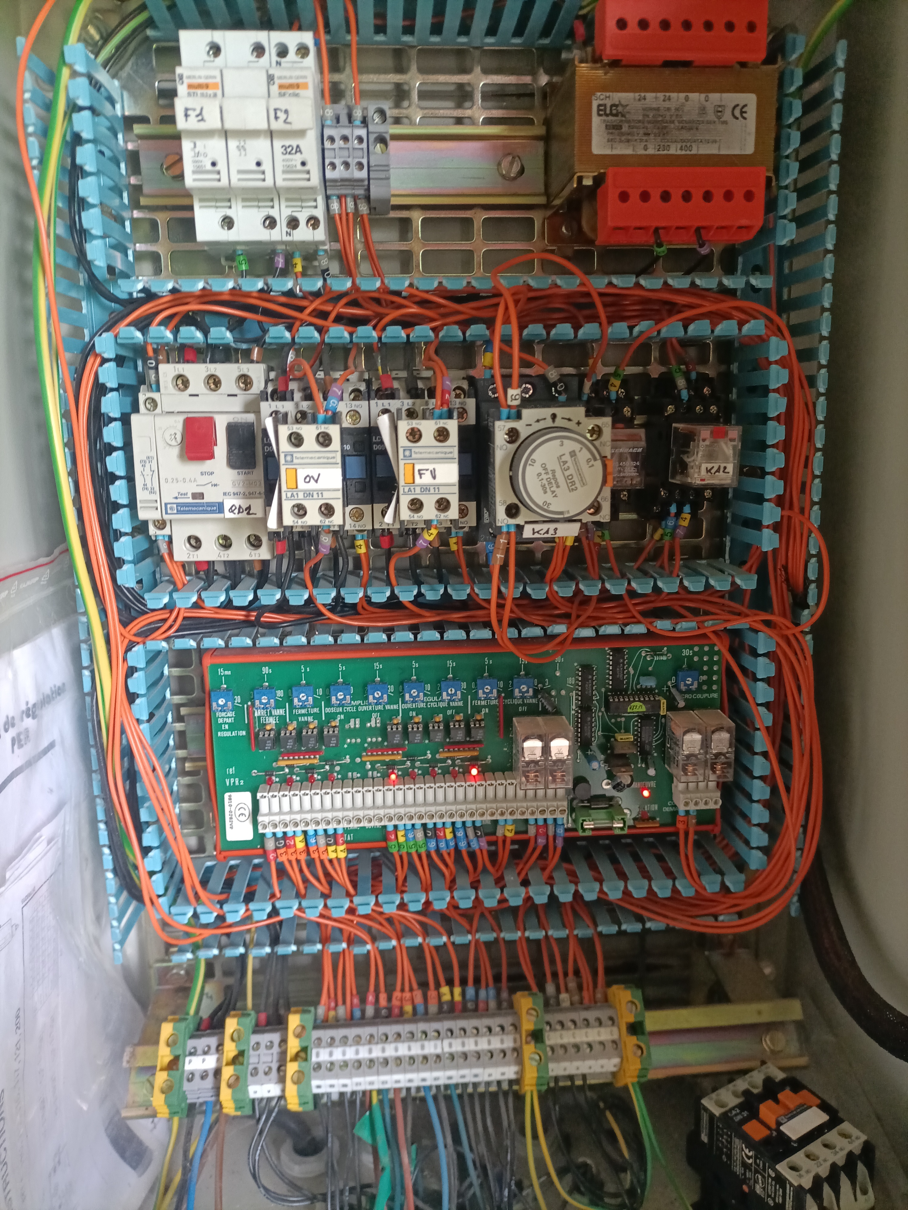 Armoire de commande de la pompe d'irrigation agricole